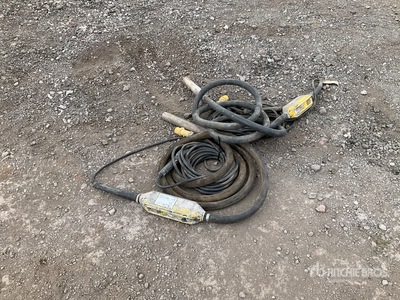 Quantity of (2) Wacker Neuson Electric Vibrateur à béton