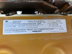 Engine with Emission Label
