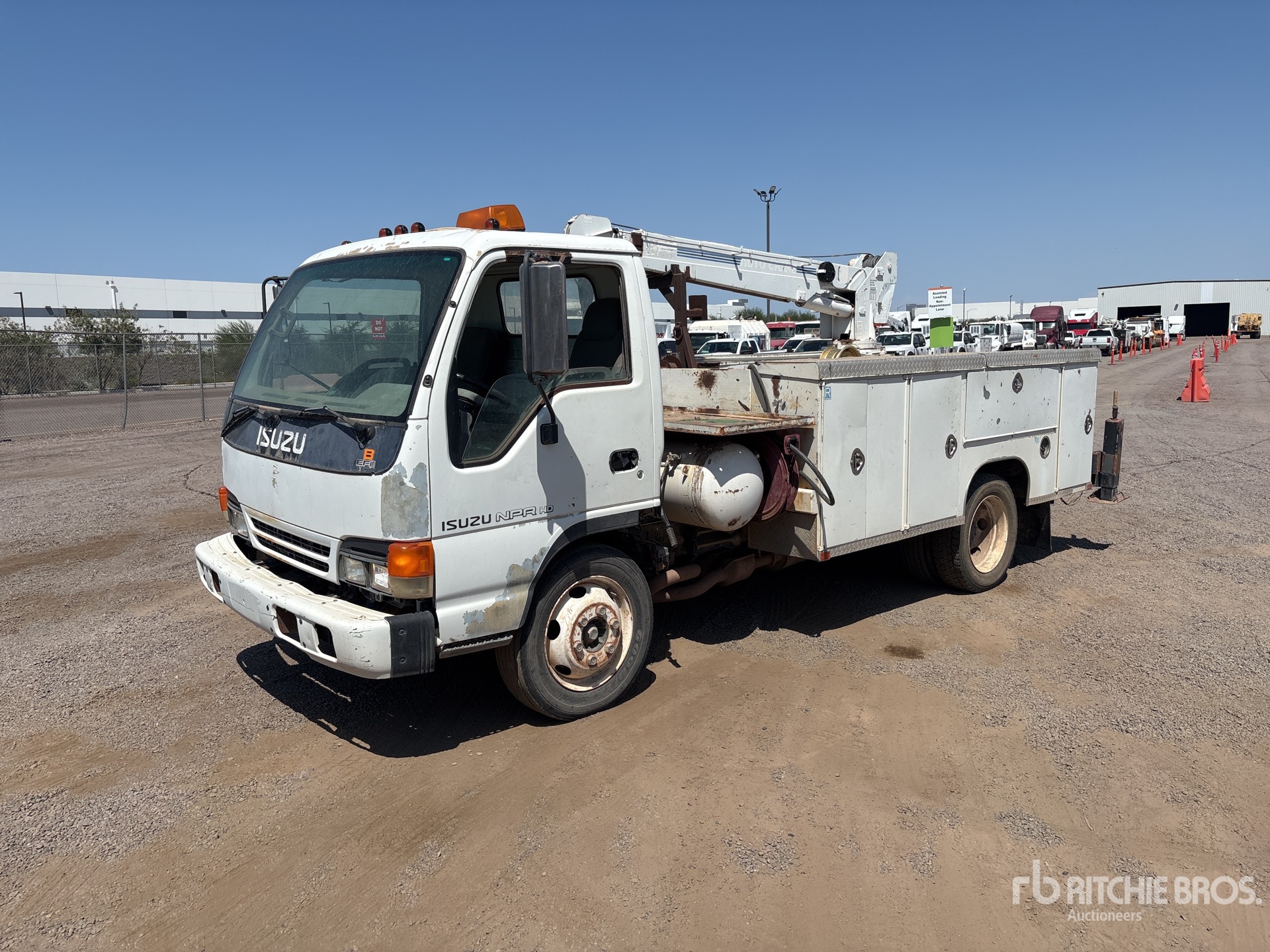 2001 Isuzu NPR HD 4x2 Utility Truck