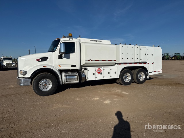 2014 Peterbilt 567 2000 gal Fuel and Lube Truck