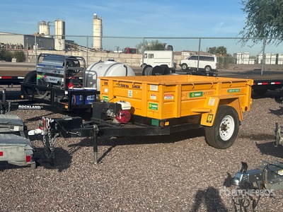 2021 Best DB5X8 8 ft S/A Dump Utility Trailer