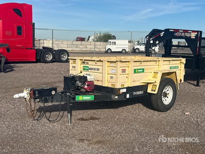 2018 Best DB5X8 8 ft S/A Dump Utility Trailer