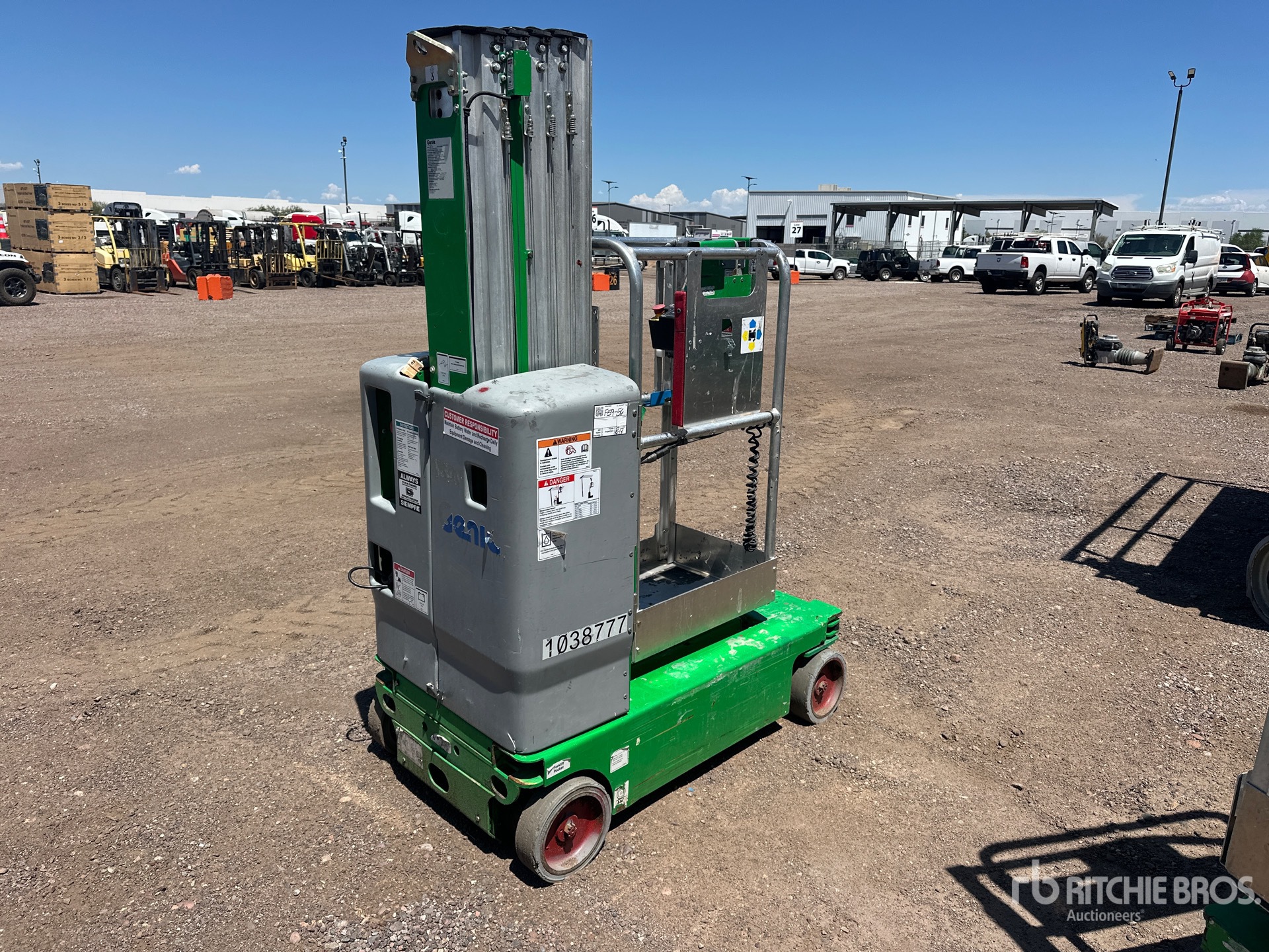 2017 Genie GR20 Vertical Mast Lift