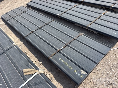 Quantity of (50) 12 ft Galvalume Panels Divers  (Unused)