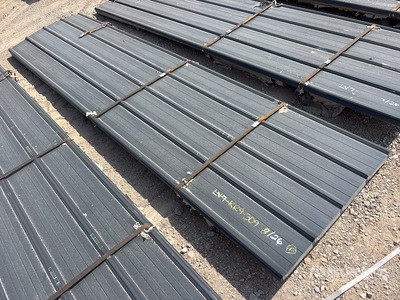 Quantity of (50) 12 ft Galvalume Panels (Unused)