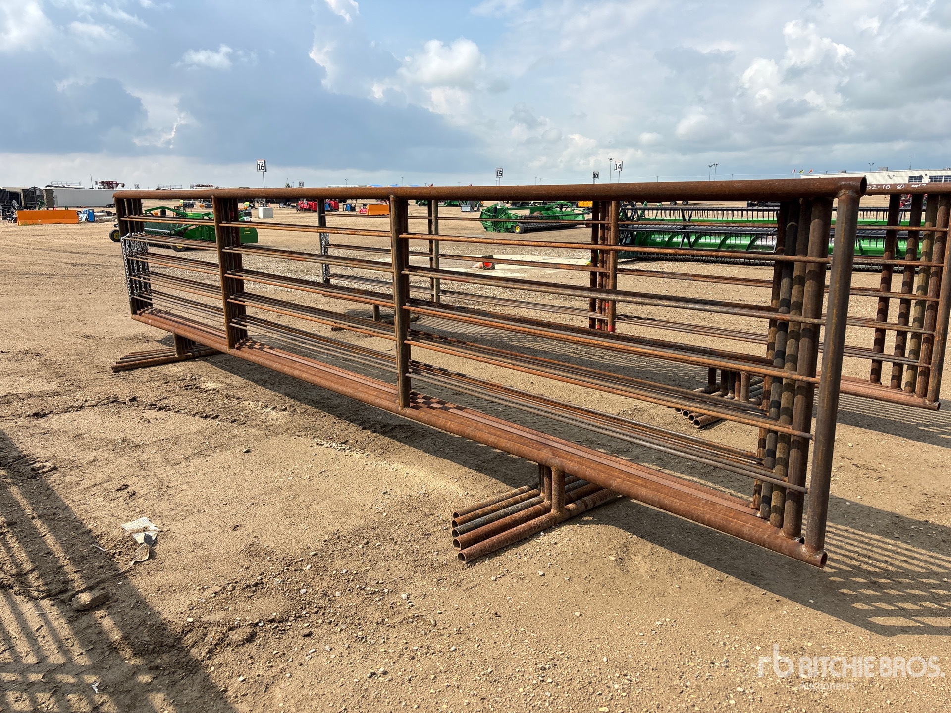 Quantity of (5) 24 ft x 5 ft 4 in Livestock Panel