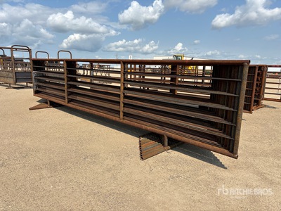 Quantity of (12) 24 ft x 5 ft 4 in Viehzuchtgremium