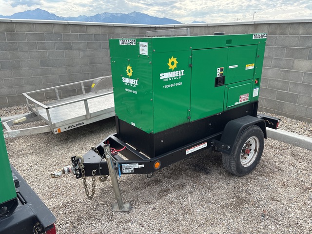 2023 Multiquip DCA-25SSIU4F 20 kW Mobile Generator Set (Inoperable)