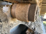 Undercarriage with Left Carrier Rollers