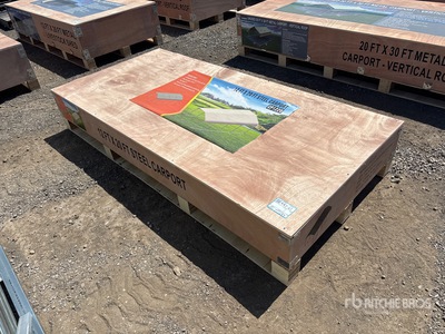 2026 AGR CP1220 12 ft x 20 ft Carport (Unused)