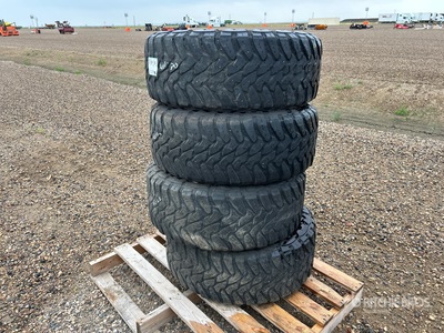 Quantity of (4) Toyo M/T  Open County  35X12.50R20LT Tyres