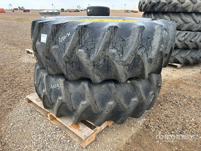 Quantity of (2) Firestone All Traction Feild & Road  20.8-38 Tyres