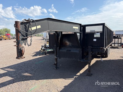2005 DJ Trailers 19 ft T/A Gooseneck Utility Trailer