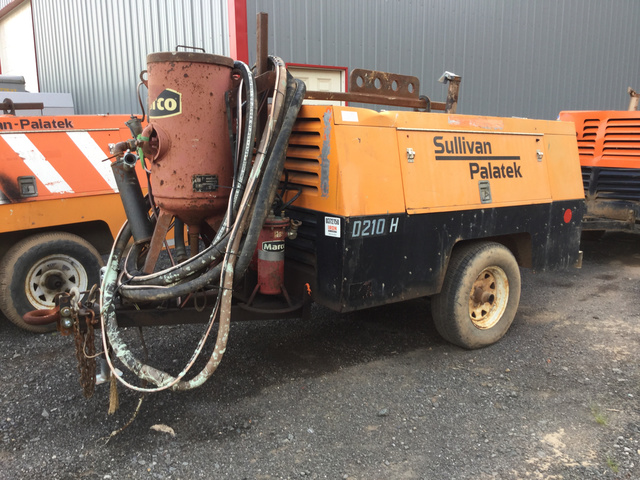 2010 Sullivan-Palatek D0210PHJD Air Compressor 2010 Sullivan-Palatek D0210PHJD Air Compressor