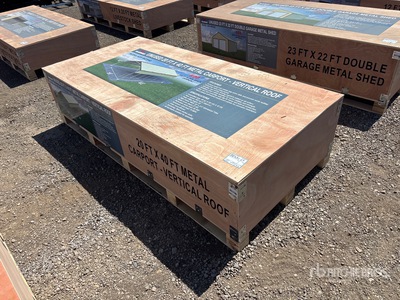 2026 AGR MC2040 20 ft x 40 ft Carport (Unused)