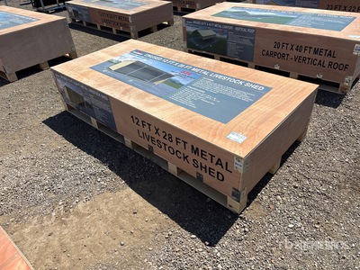 2026 AGR LS1228 28 ft x 11 ft 2 in Livestock Shelter (Unused)