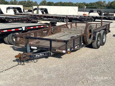 2010 Big Tex 18 ft T/A Utility Trailer