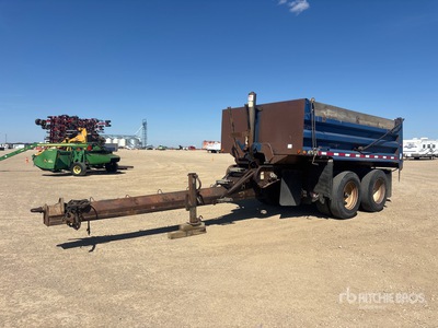 2001 Midland XL2100 15 ft T/A End Dump Trailer