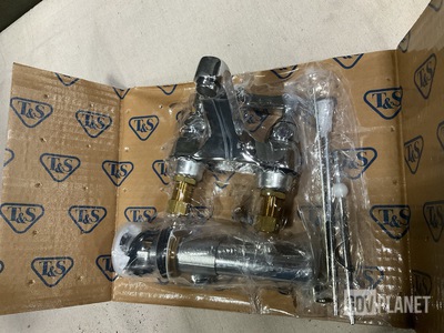 (37) T&S B-0870 Series Double Faucets