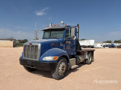 2013 Peterbilt 337 4x2 Flatbed Truck