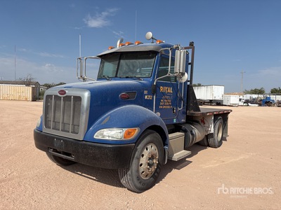 2013 Peterbilt 337 4x2 Flatbed Truck