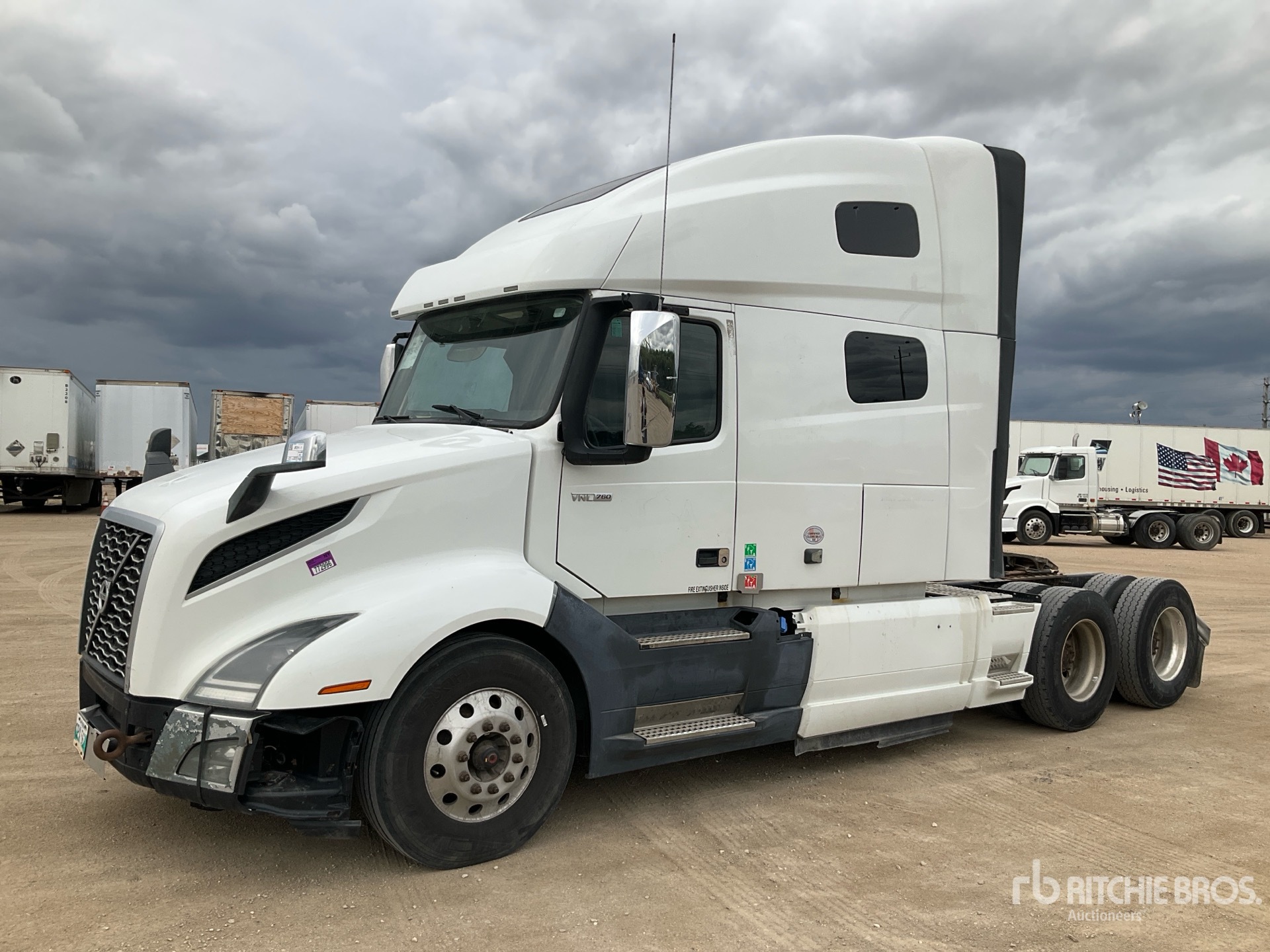 2021 Volvo VNL 780 6x4 T/A Sleeper Truck Tractor