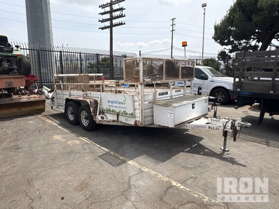 2014 Marksman 14 ft T/A Landscape Trailer