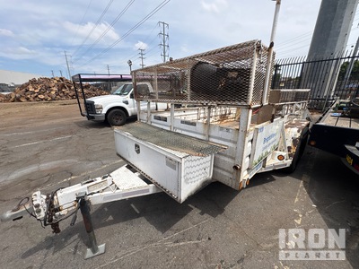 2014 Marksman 14 ft T/A Remolque de Jardinería