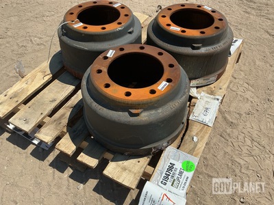 (3) Webb 66864B Brake Drums