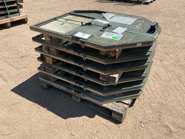 (6) Oshkosh 1719050 U Vehicular Doors