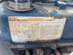 Engine with Emission Control Label