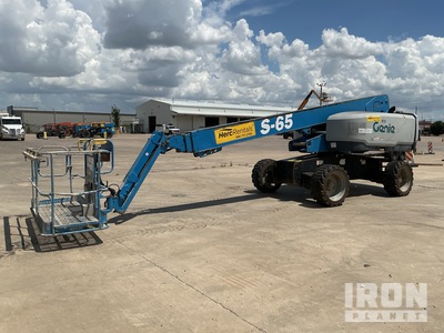 2018 Genie S-65 Telescopic Boom Lift