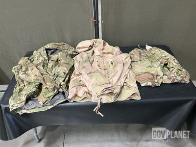 (10) Pairs of Trousers, (7) Parkas, (7) Wet Weather Jackets & Assorted Items