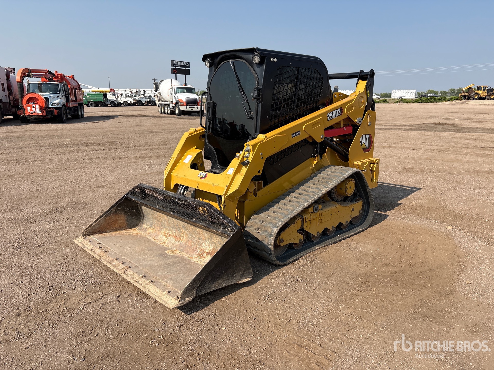 2021 Cat 259 D3 Two-Speed Compact Track Loader