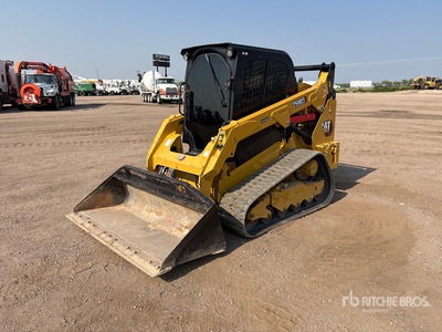 2021 Cat 259 D3 Two-Speed Chargeuse sur rails compacte