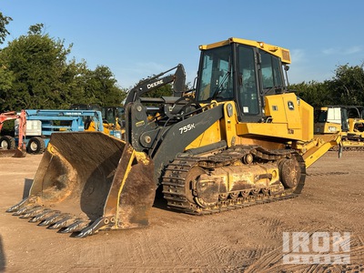 2017 John Deere 755K Pala cargadora de cadenas