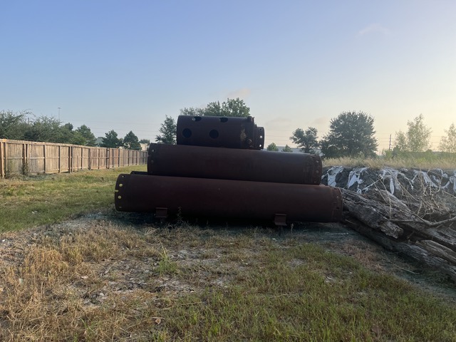 Quantity of 800 mm Single Wall Casing Pipes