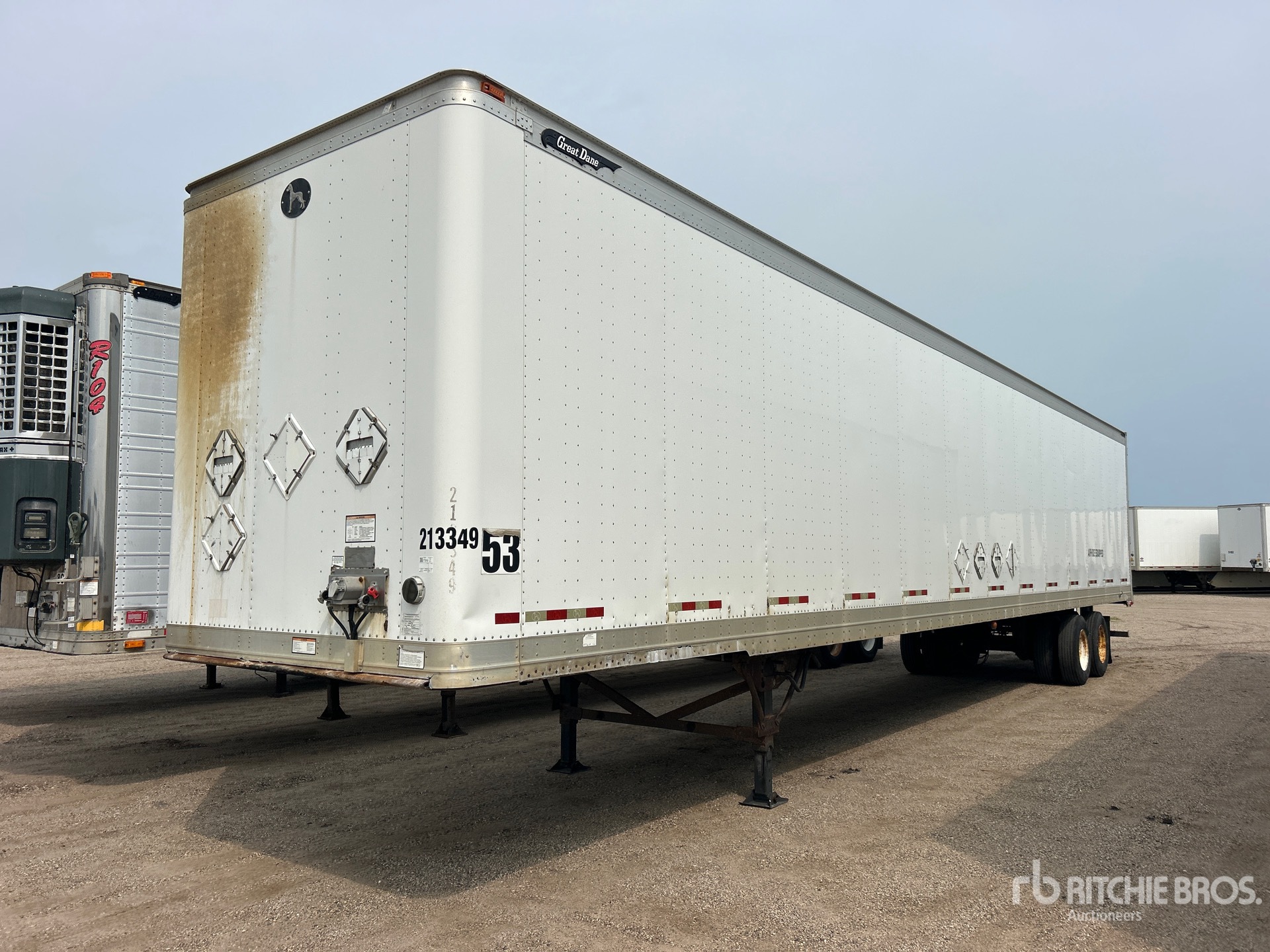 2011 Great Dane 53 ft x 102 in T/A Van Trailer
