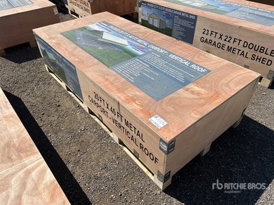 2026 AGR MC2040 20 ft x 40 ft Metal Carport (Unused)