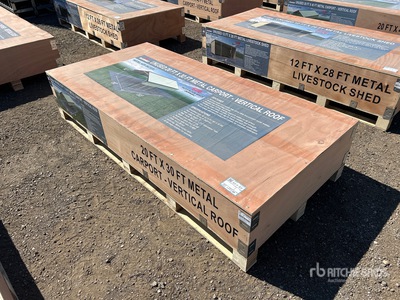 2026 AGR MC2030 20 ft x 30 ft Metal Carport (Unused)
