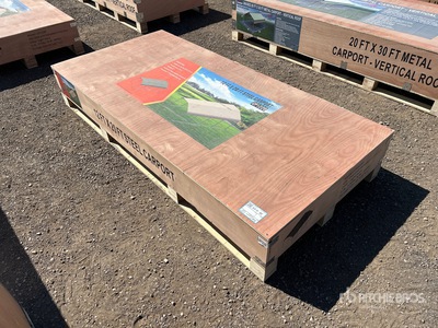 2026 AGR CP1220 12 ft x 20 ft Carport (Unused)