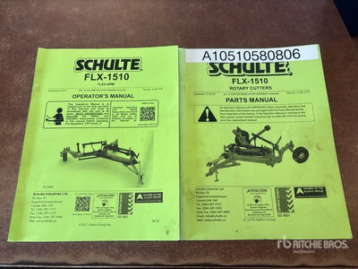 2018 Schulte 1510 Rotary Cutter Flex Arm
