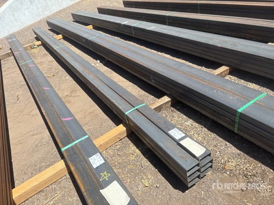 Quantity of (6) 2025 Kit Containers STEEL 2 in x 4 in x 20 ft Rectangle Tubing Divers - Métaux