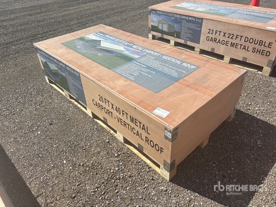 2026 AGR MC2040 20 ft x 40 ft Carport (Unused)