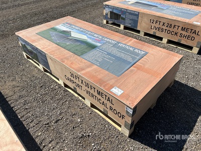 2026 AGR MC2030 20 ft x 30 ft Carport (Unused)