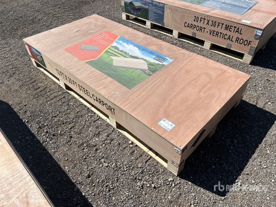 2026 AGR CP1220 12 ft x 20 ft Carport (Unused)