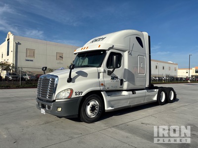 2012 Freightliner Cascadia 125 6x4 T/A Sleeper Truck Tractor