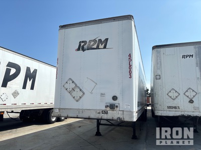 1998 Trailmobile 53 ft x 102 in T/A Van Trailer