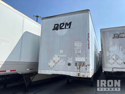 1999 Hyundai VI2480152JSR 48 ft x 102 in T/A Van Trailer