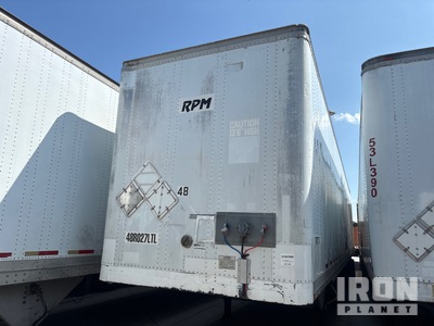 1995 Hyundai HDM-48WH-V4500 48 ft x 102 in T/A Van Trailer